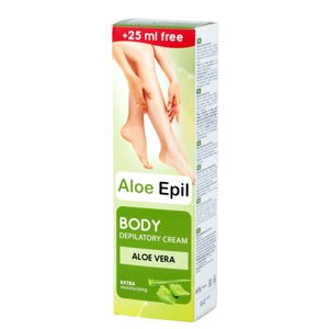 ​​Aloe Epil Body depilatory cream - telový depilačný krém,125 ml