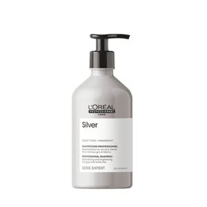 L'Oréal Professionnel Série Expert Silver Magnesium - strieborný šampón pre elimináciu žltých tónov 500 ml