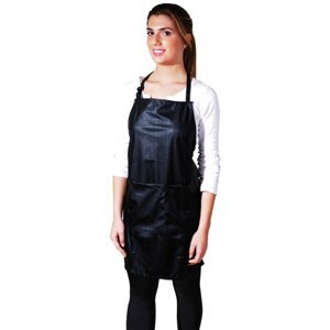 Eurostil Apron Work - kadernícka zástera 02510/50 - Black - čierna