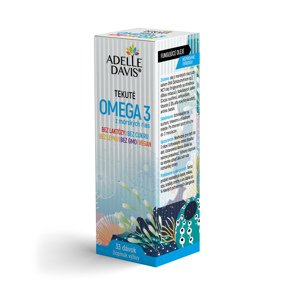 Tekuté Omega 3 z morských rias, 33 dávok