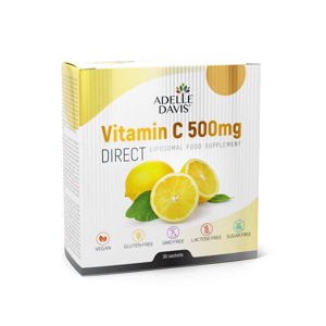 Adelle Davis - Vitamin C 500mg DIRECT, lipozomálny doplnok výživy, 30 sáčkov