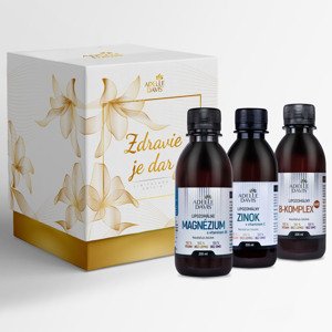 Adelle Davis - Balíček SRDCE lipo (Lipo Magnézium+B6, Lipo B-komplex, Lipo Zinok+C)
