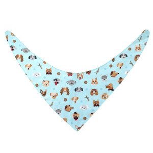 Empleada Dog Šatka pre psíka PSÍKY Obvod krku: M (35-45 cm)