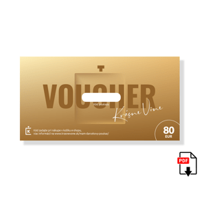 Darčekový poukaz - 80 € (PDF)
