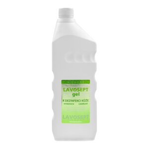 Amoene Lavosept® - dezinfekcia na pokožku - gél 500 ml - aróma citrón, náhradná náplň, priehľadná