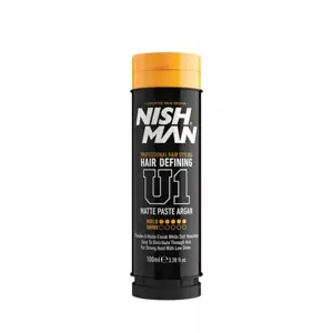 Nishman U1 Matte Paste Argan - matná pasta v tube, 100 ml