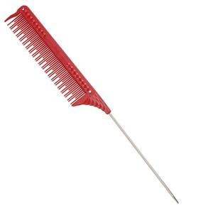 JRL PinTail Comb J103 - hrebeň na tupírovanie ČERVENÝ (J103 RED)
