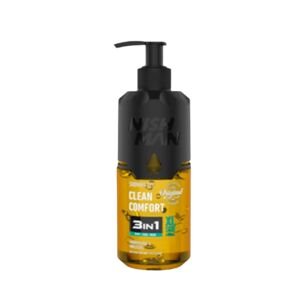 Nishman Shower Gel 3in1 Nourishing&Moisture - sprchový gél na telo, tvár aj vlasy, 400 ml CLEAN COMFORT - citrusová vôňa