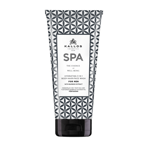 Kallos SPA Hydrating 3in1 gel wash for Men - sprchový gél pre mužov 3v1, 200 ml