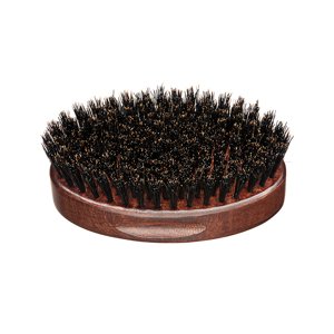 Barber Line 06078 Wooden Small Brush Poseidon - kefa na bradu, okrúhla