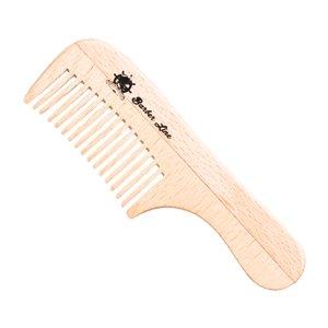 Barber Line Beard Wooden Comp 04549 - hrebeň na bradu