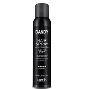DANDY Hair Spray Extra Dry Fixing - pánsky ultra silný lak na vlasy, 250 ml