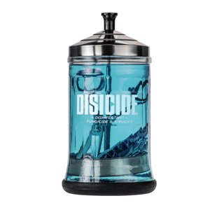 DISICIDE GLASS JAR - nádoba na dezinfekciu nástrojov Medium - 750ml