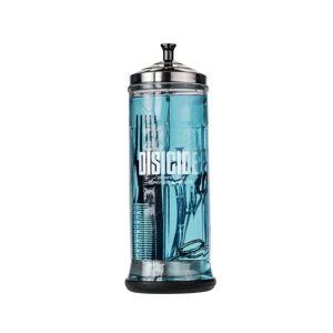 DISICIDE GLASS JAR - nádoba na dezinfekciu nástrojov Large - 1100ml