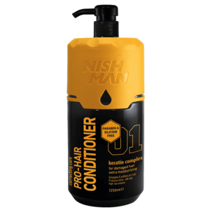 Nishman Hair Conditioner - kondicionér na vlasy s keratínom, 01 Keratin Complex - 1250 ml