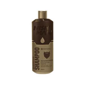 Nishman Beard and Mustache Care Shampoo - šampón na bradu, 200 ml