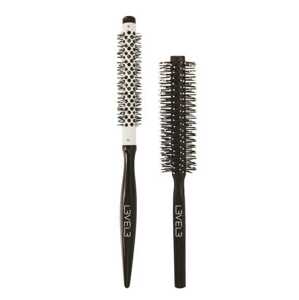 L3VEL3 Round Brush Set - set kief na fúkanie vlasov, 2ks
