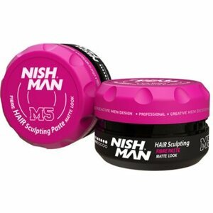 Nishman Hair Fibre Sculpting Paste Matte Look M5 - tvarujúca matná pasta so silnou fixáciou, 100 ml