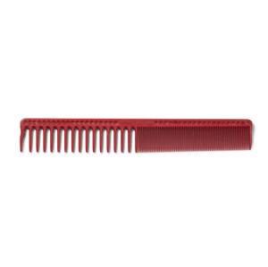 JRL Cutting Comb J302 (7.3") - profesionálne kombinované hrebene J302 RED - červený