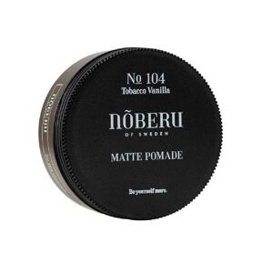 Noberu of Sweden Matte Pomade No 104 Tobacco Vanila - matná pomáda so silnou fixáciou, 80 ml