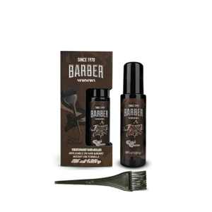 Marmara Barber Temporary Hair Color - farba na vlasy a bradu, 125 ml Dark Brown - tmavo hnedá