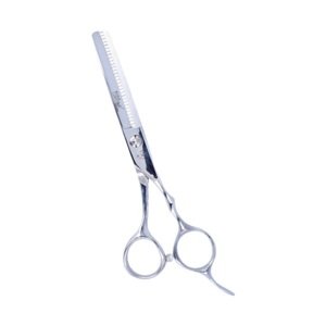 Eurostil ISIS Thinning Scissors 6" - profesionálne efilačné nožnice, pravá ruka 07024 - Silver