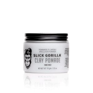 Slick Gorilla Clay Pomade - matná hlina so silnou fixáciou, 70 g