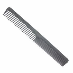 Eurostil Cutting Carbon Comb 02216 - kombinovaný hrebeň, užší 19,8 cm