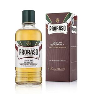 Proraso ﻿AfterShave Lotion ﻿﻿Nourishing SandalWood a Shea Oil - výživná voda po holení pre hrubú - neposlušnú bradu 400 ml
