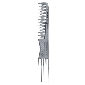 Triumph master antistatic 95/256 - profesionálny antistatický hrebeň s kovovými vidličkami, 8 "